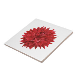 Azulejo Flor roja acuática