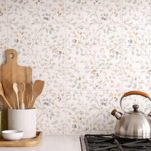 Azulejo Flor silvestre Boho 