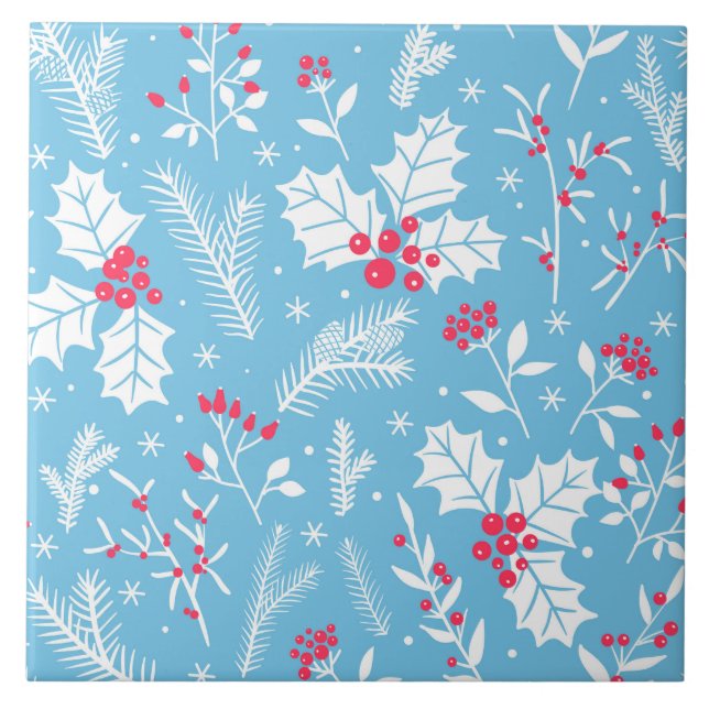 Azulejo Flora de invierno 2 (Frente)