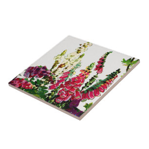 Azulejo Flora exótica número 1 en Sunshine Dazzle