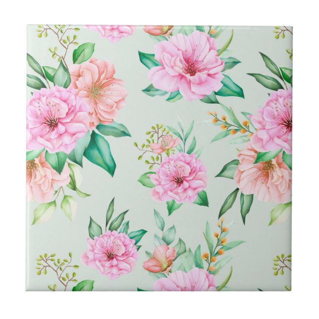Azulejo Floral (Frente)