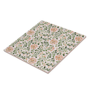 Azulejo Floral Chic Rosa