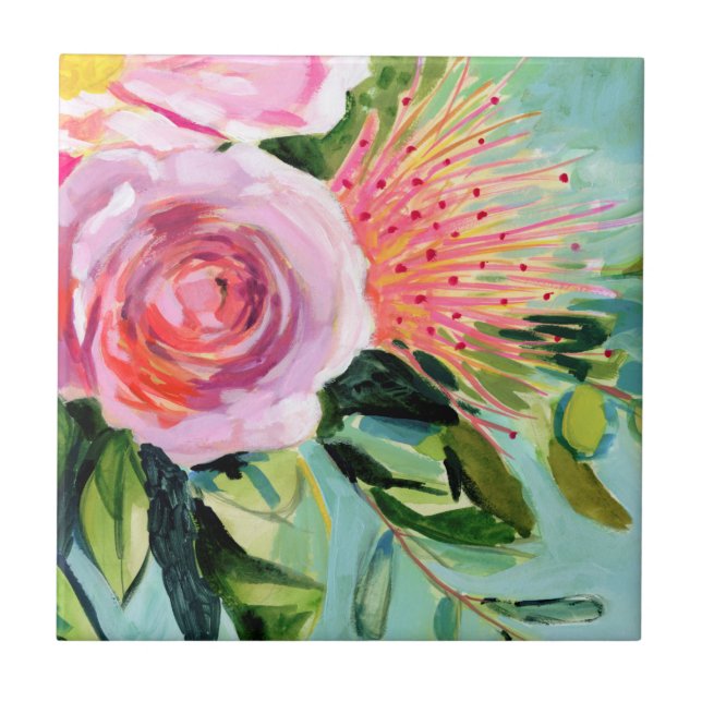 Azulejo Floral de Bruselas I (Frente)