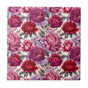 Azulejo Floral elegante