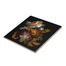 Azulejo Floral romántica y dramática del "viejo mundo" 4