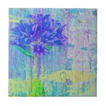 Florecer en Violeta Azul