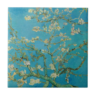 Azulejo Floreciente árbol de almendros por Van Gogh
