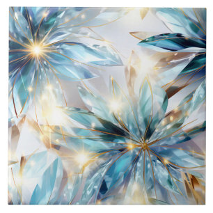 Azulejo Flores de Cristal Luminosas