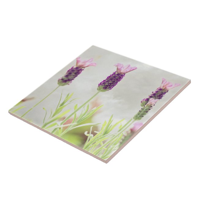 Azulejo Flores de lavanda (Lado)