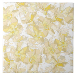 Azulejo Flores de lucioperca blandas