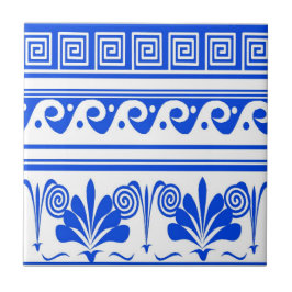 Azulejo Flores de ondas azules holandesas
