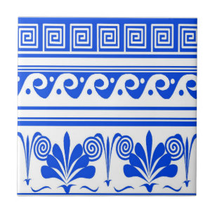 Azulejo Flores de ondas azules holandesas