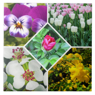 Azulejo Flores de primavera