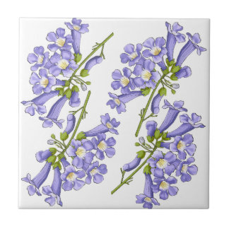 Azulejo Flores do Brasil jacaranda