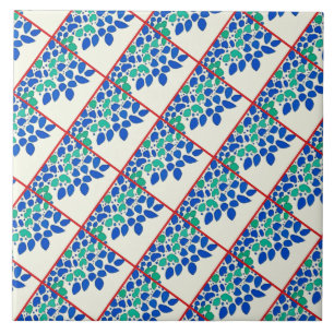 Azulejo Flores Fauvistas Coloridas