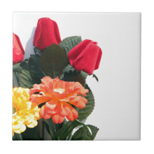 Azulejo Flores multicolores