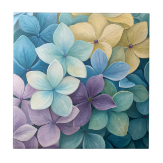 Azulejo Flores naturales coloridas