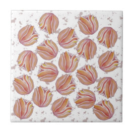 Azulejo Flores Pêssego
