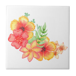 Azulejo Flores Tile Cerámico