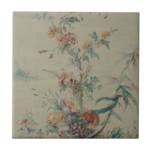 Azulejo Flores y Chinoiserie