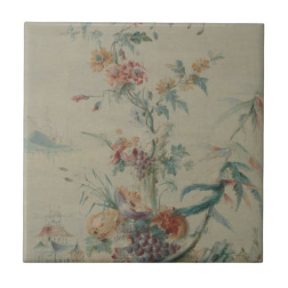 Azulejo Flores y Chinoiserie