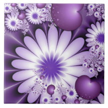 Flores y Corazones Abstractos al Enamorarse Fracta