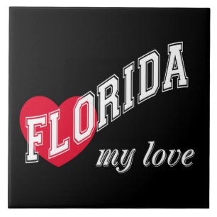 Azulejo Florida, mi amor