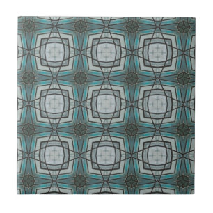 Azulejo Florillas Geométricas