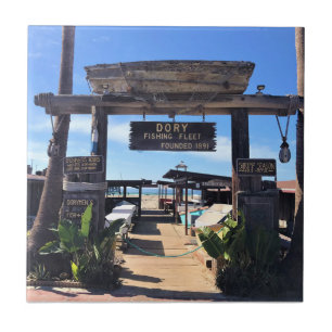 Azulejo Flota de pesca de marea, Newport Beach, California