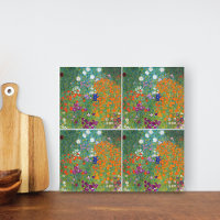 Flower Garden Gustav Klimt Bella Artes