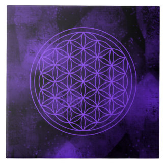 Azulejo Flowers of life