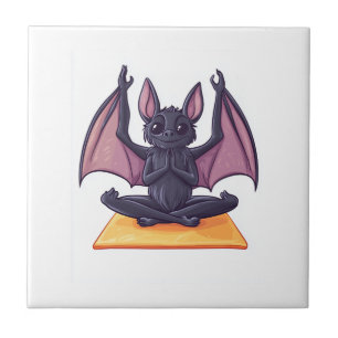 Azulejo Flujo de Yoga de Murciélago