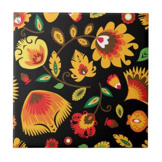 Azulejo Folklore de la cosecha popular