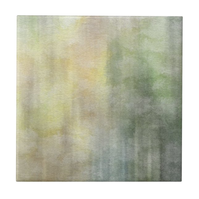 Azulejo fondo abstracto de la acuarela del arte en el (Frente)