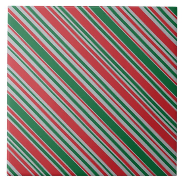 Azulejo Fondo de franjas diagonales (Frente)