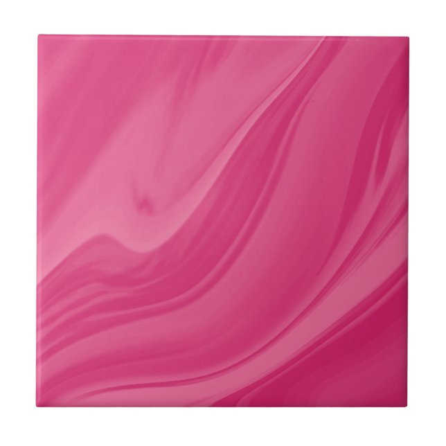 Azulejo Fondo de Mármol Líquido Magenta (Frente)
