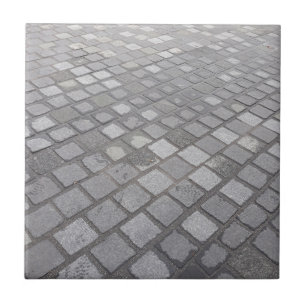 Azulejo Fondo de pavimentación cuadrado gris