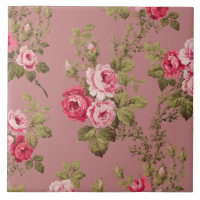 Fondo de Rosa antiguo de rosas rosadas vintage