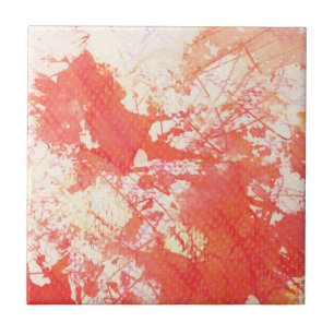 Azulejo Fondo pintado a mano abstracto de la acuarela. 2