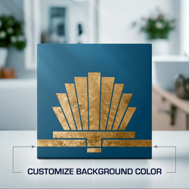 Azulejo Forma geométrica del ventilador Art Deco - Cambiar (Subido por el creador)