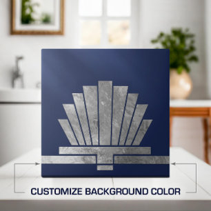 Azulejo Forma geométrica del ventilador Art Deco - Cambiar