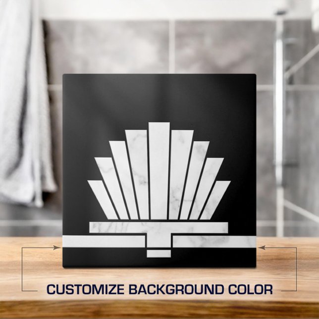 Azulejo Forma geométrica del ventilador Art Deco - Cambiar (Subido por el creador)