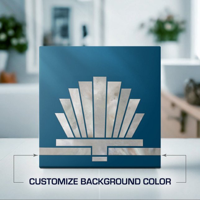 Azulejo Forma geométrica del ventilador Art Deco - Cambiar (Subido por el creador)