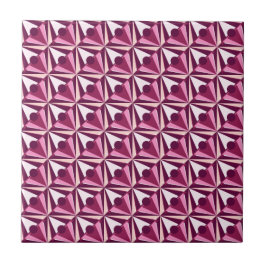 Azulejo Formas de magenta