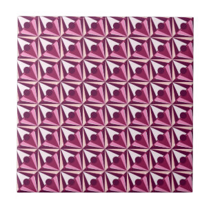 Azulejo Formas de magenta