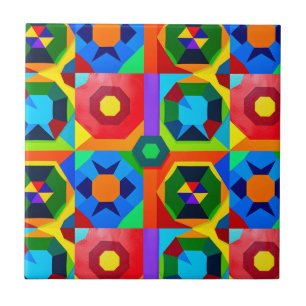 Azulejo Formas de varios colores 2