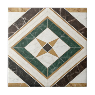 Azulejo Formas dinámicas - Resumen del diseño geométrico p