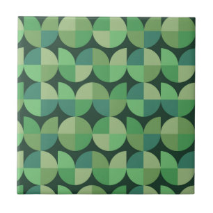 Azulejo Formas geométricas abstractas de mediados de siglo