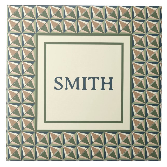 Azulejo Formas para diamantes en tonos neutros (Frente)