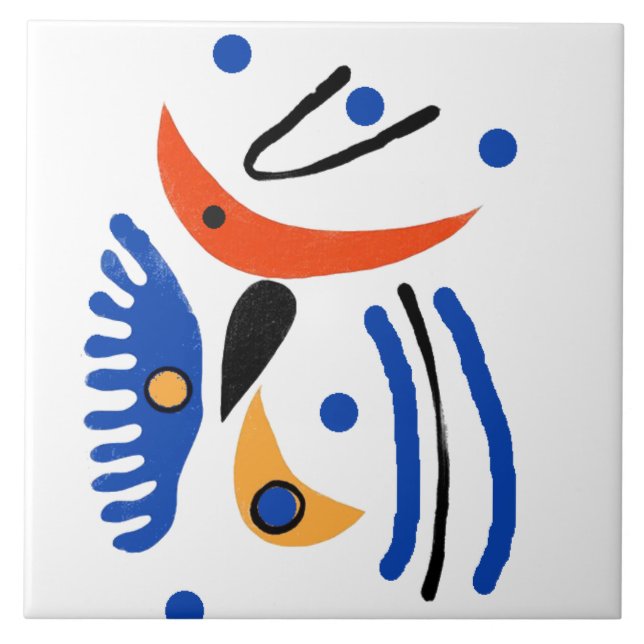 Azulejo Formas violentas (Frente)